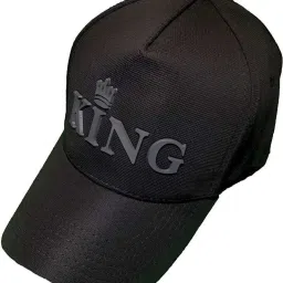 Applique, Solid, Self Design, Printed, Embellished Sports/Regular Cap-image-92