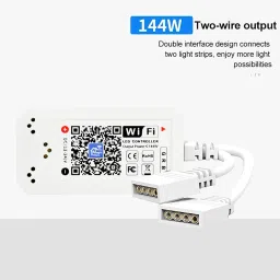 amiciVision Smart WiFi LED Strip Lights Controller Compatible with Alexa, Google Home Smart Switch image 4