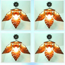 4403 ( 4 Lamp Set With Bulb )Artistic Ceiling Light Hanging Night Lamp for Home Pendants Ceiling Lamp-image-62