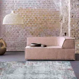 apco Grey Abstract Polypropylene 6 ft x 9 ft Machine Made Carpet-picture-35