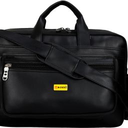 Men & Women Black Messenger Bag - Extra Spacious-image-82