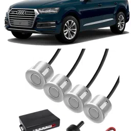 PKNA1288 White Car Reverse Parking Sensor with LED Display 4 Sensor PKNA1288 Parking Sensor-picture-0