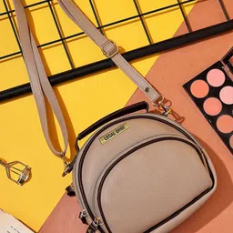 LEGAL BRIBE PU Half Moon Sling Bag-10