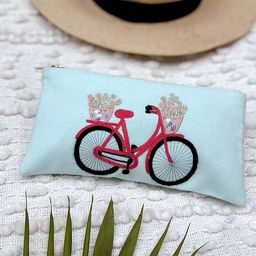 MASQ Set of 2 Embroidered Makeup Pouch-57
