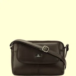 K London Textured Leather Structured Sling Bag-41