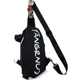 Palay Structured Sling Bag with Applique-19