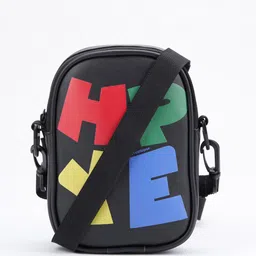 Bewakoof Typography Printed Sling Bag-picture-37