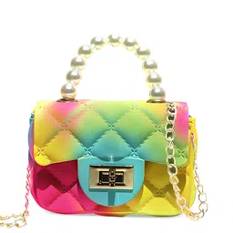 Babymoon Girls Structured Quilted Sling Bag-16