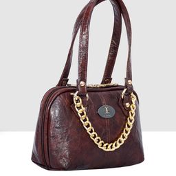 ESBEDA PU Structured Handheld Bag with Applique image 2