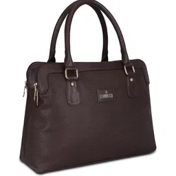 THE CLOWNFISH Textured Structured Handheld Bag image 2