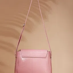 FARGO PU Textured Oversized Structured Sling Bag image 2