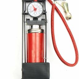 High Pressure Air Foot Pump for Car, Bike, Tyre, Bicycle (Red) Ball, Car, Bicycle, Football Pump, Motorcycle Pump-12