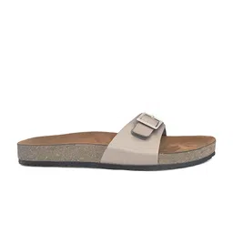 SKORA Open Toe Flats with Buckles image 3