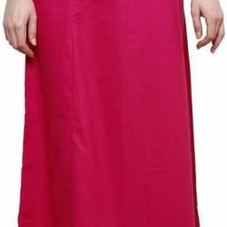 AYUMI Pink Color Pure Cotton Petticoat For Womwn Pure Cotton Petticoat-image-38