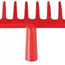 my garden 10 and 12-Teeth Hand Cultivator Rake Without Handle (28 & 32 cm) Garden Tool Kit image 2