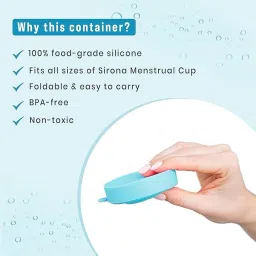 femmecup Large Reusable Menstrual Cup image 3