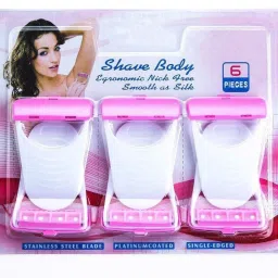 Safit Woman Shave Body Stainless Steel Disposable Razor-picture-16