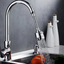 Sink Kitchen Tap Extension Nozzle 2 Modes Water Tap 360 Rotatable Head Faucet Nozzle-21