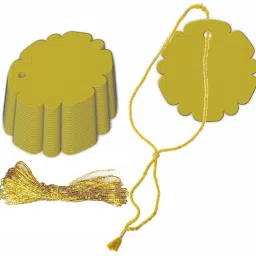 Flower Design Writable Tag with String for Gift Tag Greeting Card-image-37