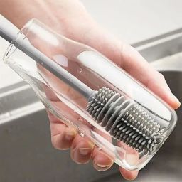 Silicone Flexible & Long Bottle Cleaning Brush (Pack of 2)-image-96