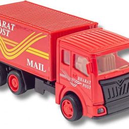 woozee NEW_BHARAT POST TRUCK FOR KIDS||PULL-BACK ACTION||REALISTIC LOOK,ABS PLASTIC_296-picture-49