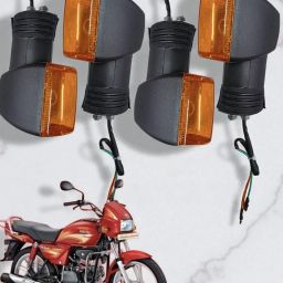 Side, Rear, Front Halogen Indicator Light for Hero Splendor Plus, Splendor-13