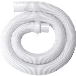 3 MTR Washing Machine Outlet Pipe Drain Pipe Corrugated Plastic Outlet Pipe 1.99 Extension Hose Pipe Suitable for All Fully/Semi Automatic Washing Machines Hose Pipe-image-26