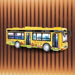 Diecast Metal Long Bus Toys for Kids Double Decker Bus-image-65