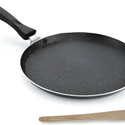 Aluminium Non-Stick Dosa Tawa 5 Layer Healthy Duramax Non-Stick Coating K1 Tawa 27.5 cm diameter-image-35