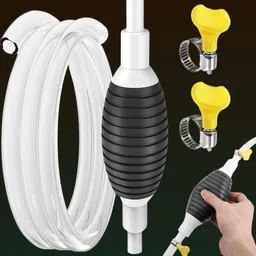 polygon Manual Pump for Fuel Handling ideal for Petrol, Diesel, and Water Plastic Funnel-picture-32