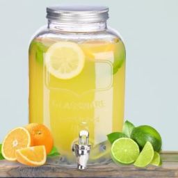 Mason Jar Glass 4000ML Bottom Loading Water Dispenser-image-70