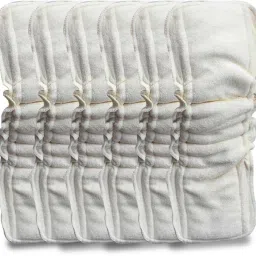 Unisex Diaper Inserts – Reusable And Washable Cloth Liner Pad, Age 0- 24 Months-17