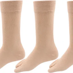 Women Solid Calf Length-image-8