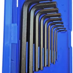 Heavy duty 9pc Hex Pocket size Allen Key Set-13