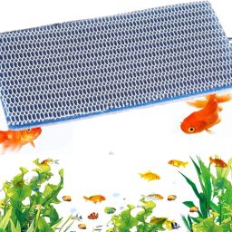 Aquarium 8D Multi Layer Reusable Filter Media Sponge | Washable | (50*11 CM) Aquarium Tool-1