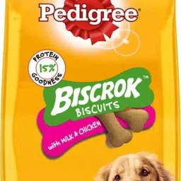 Biscrok Biscuits (Above 4 Months) Milk Milk, Chicken Dog Treat-image-79