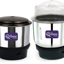 Combo Chutney Jar Mixer Jar (250ml 500ml) Fit on 2 Lock & 4 Teeth Coupler Mixer Juicer Jar-picture-3