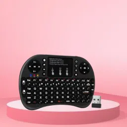 FRONY Bluetooth (Wireless Keyboard) USB Rechargeable Keyboard With Pocket Size A340 Wireless Thumb-size Multi-device Keyboard Compatible with Tablet-image-88