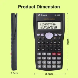SX-82 MSJ Scientific Calculator, Two-Line Display, Slim and Portable,Suitable for Student FinancialCalculator-picture-33