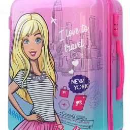 Small Cabin Suitcase (24 inch) 4 Wheels - Hard Shell Lightweight Kids Carry On Luggage Rolling Suitcase Travel Trolley Bag - Pink-image-48