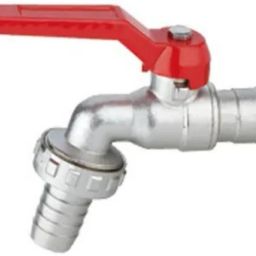 Brass Nozzle Garden Faucet Tap Forged Construction 15mm (1/2") Outer Thread Size 1/2" Slim Hose Nozzle | Shot Blasted Nickel Finish | Durable & Easy to Use Bib Tap Faucet-image-45