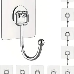 Big Transparent Hook Sticky Hooks,for Hanging, Bathroom,Big Transparent Hook Hook 10-image-50