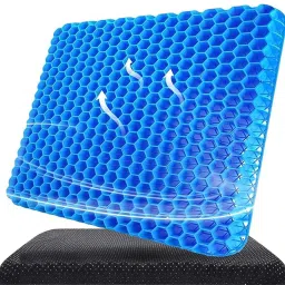 Medical Grade Breathable Gel Seat Cushion with Non-Slip Cover Posture Corrector-image-65