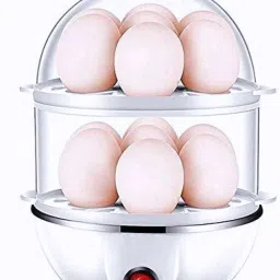 Double Layer Egg Boiler 14 Egg Electric Cooker Egg Steamer for Home Food Boiling Egg Cooker-image-26