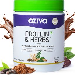 Protein & Herbs for Men|Muscle Building|Recovery & Stamina|No Sugar| Gluten Free Whey Protein-image-75