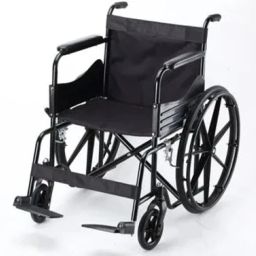 Lifemove Solid Magwheel with self brake 100 kg capacity Manual Wheelchair-image-27