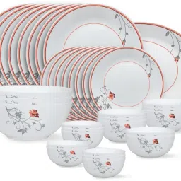 Pack of 27 Opalware made in India 100% Bone ash free Kohinoor Dinner Set-13