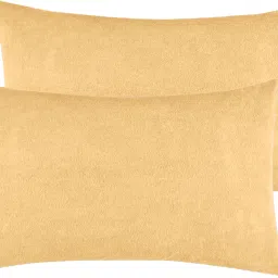 Plain Cotton Filled Zipper Standard Size Pillow Protector-picture-2