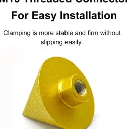 toolst Diamond Countersink Drill Bit Shaping Trimming in Granite Stone Tiles Marble Lever Tool image 5