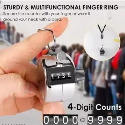barkati Steel Counter Hand Tally Counters Mechanical Lap Tasbeeh for Prayer Analog Tally Counter image 4